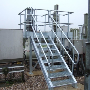Access Platform Stairs For BPA 2