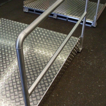 Aluminium Ramp And Handrails