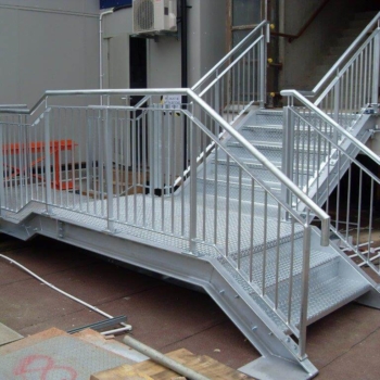 Fire Escape Stairs For Kettering Hospital 1