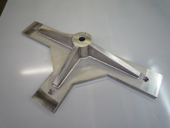 Industrial Fabrications Stainless Steel Fabricated Machined Part for a Fixture