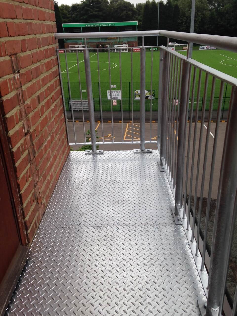Steel Fire Escape Stairs And Landing Manufactured And Installed To Ce Mark 1090 Execution Class 2 2