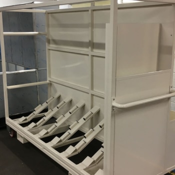 Trolley Made For Housing Parts For Rolls Royce