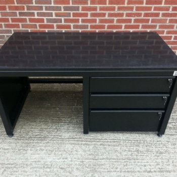 Work Station Table With Laminate Top And Sliding Drawers For Rolls Royce